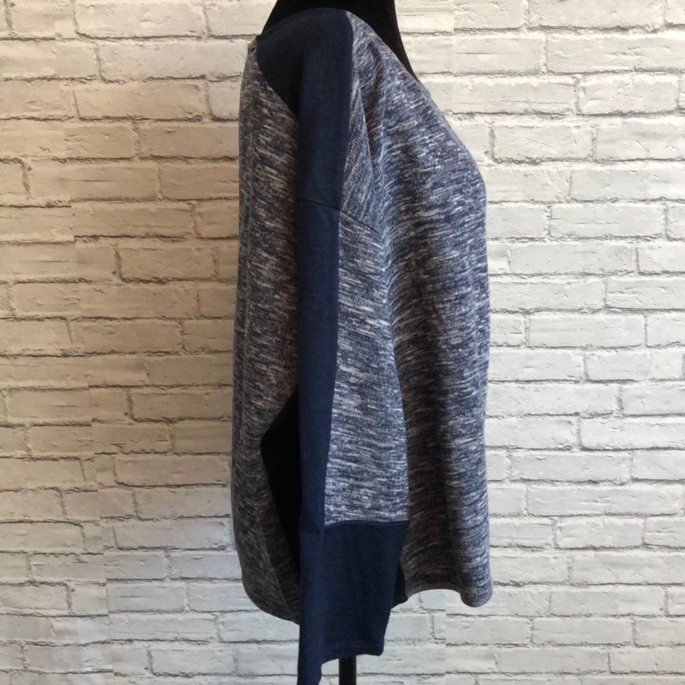 J.Crew Colorblock Jasp Wool Sweater Size Large - image 4